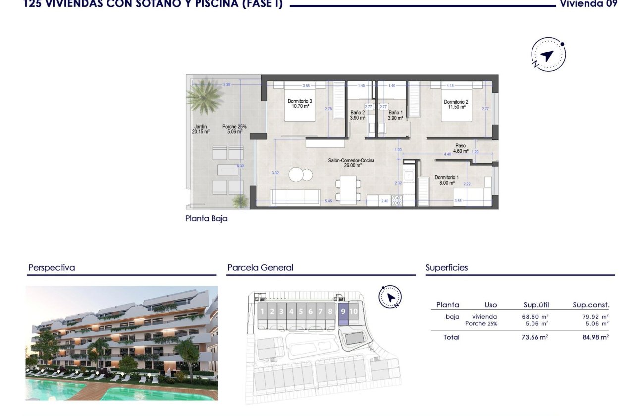 New Build - Apartment / flat - San Javier - Santiago De La Ribera