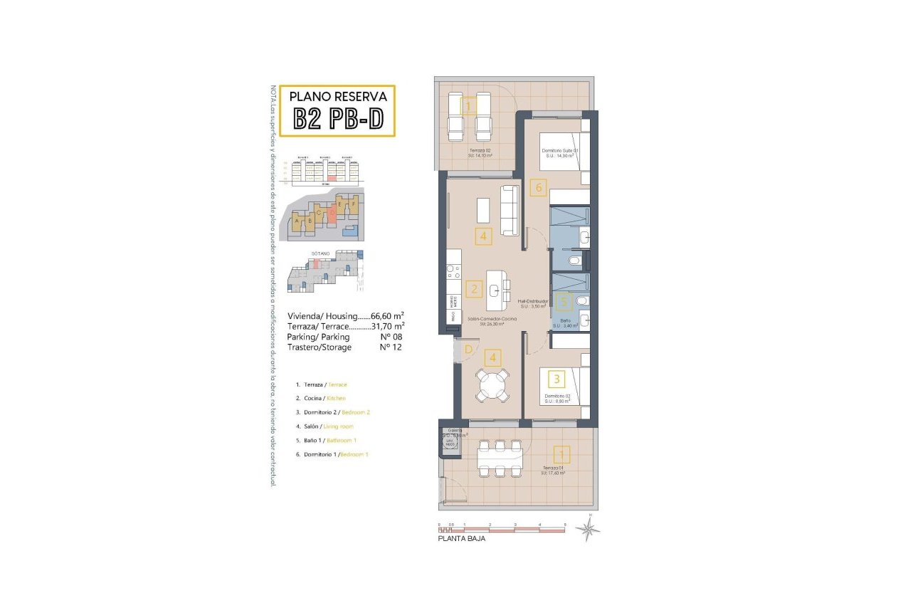 New Build - Apartment / flat - Los Alcazares - Serena Golf