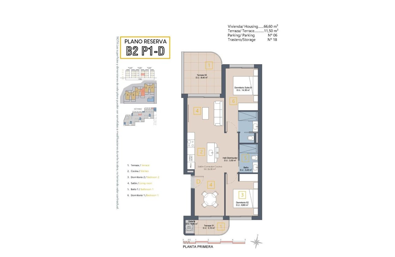 New Build - Apartment / flat - Los Alcazares - Serena Golf