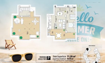 New Build - Penthouse - La Manga del Mar Menor - La Manga