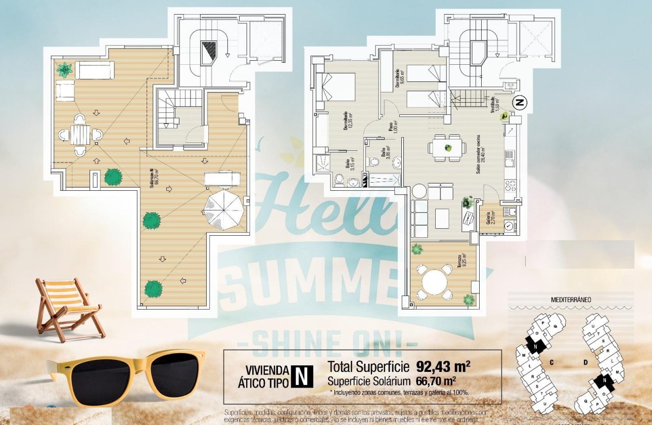 New Build - Penthouse - La Manga del Mar Menor - La Manga