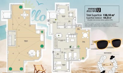 New Build - Penthouse - La Manga del Mar Menor - La Manga